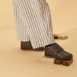 Bundgaard hjemmesko Tannu lder - mrk brun BG601054