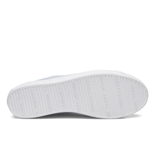 Tommy Hilfiger ESSENTIAL VULC CANVAS SNEAKER - lysebl