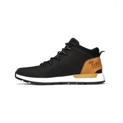 Timberland sprint trekker mid lace sneaker - jet black