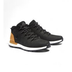 Timberland sprint trekker mid lace sneaker - jet black