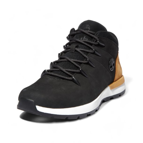 Timberland sprint trekker mid lace sneaker - jet black