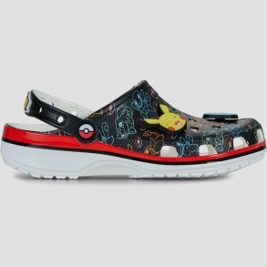 Crocs pokemon print cls clog - sort