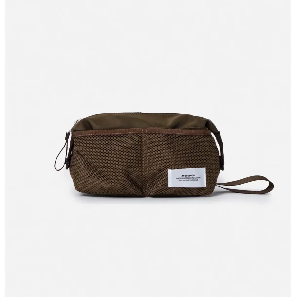 Ay Studios Wash bag - army green 